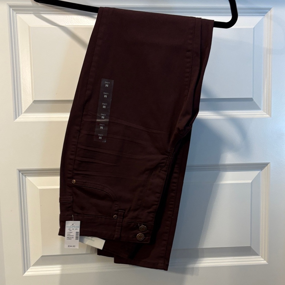 Dark burgundy Pants